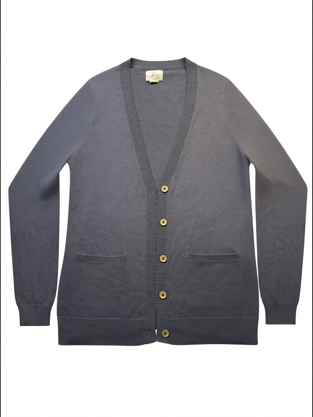 Levi's Medium Navy V-Neck Button-Front Cardigan